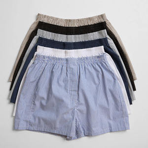 Boxer da <span class=keywords><strong>Uomo</strong></span> Premium del Produttore, 100% <span class=keywords><strong>Cotone</strong></span>, Leggeri con Elastico in Vita, Intimo Casual - Product Image 1