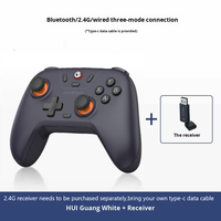 Manette de jeu OEM neuve avec vibration {Incomparable Little Chicken Rising Star} – Trois modes, multi-plateformes pour