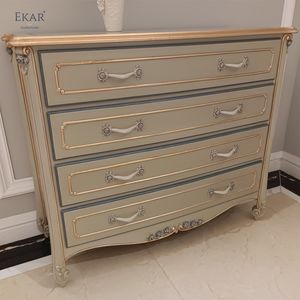 Mobilier de chambre classique: commode à 4 tiroirs - Product Image 4