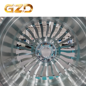 Ruedas de coche de pasajeros pulidas GZD, diseño de radios múltiples de alta calidad para <span class=keywords><strong>llantas</strong></span> de aleación de Mercedes, llanta de rueda de <span class=keywords><strong>precio</strong></span> barato - Product Image 6