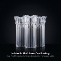 Sac à colonne d'air gonflable pour la protection des écrans OLED/MINILED/microLED, sac d'emballage gonflable