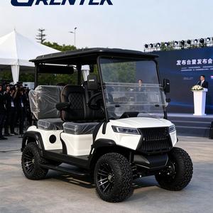 Carrito de Golf Eléctrico Todoterreno para 4 Pasajeros, Vehículo de Golf de Litio con Suspensión Independiente, Pantalla Grande, Audio, Llantas de 12/14 Pulgadas, Personalizable - Product Image 1
