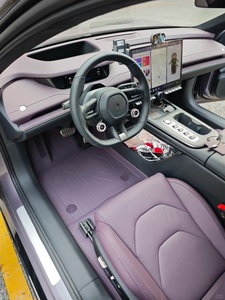 Tapis de sol de voiture en TPE toutes saisons Nissan Patrol 2012-2023, 3 pièces, épaisseur 10 mm, motif bicolore, personnalisable - Product Image 3