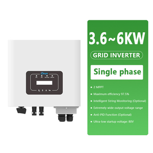 Sistema Solar Conectado a la Red de 3kw, 5kw, 6kw con Controlador MPPT y PWM, Kit Solar para Uso Doméstico, Sistema de Energía Solar Conectado a la Red de 3kw - Product Image 4