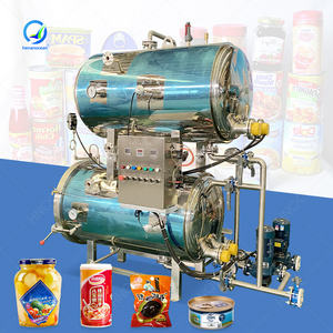 Attrezzatura Elettrica per Sterilizzazione Alimentare HNOC Piccola Autoclave a Vapore Pilotata Macchina Sterilizzatrice in Vendita - Product Image 1