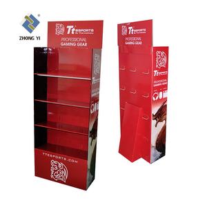 Özel perakende mağaza kağıt teşhir standı raflar promosyon ücretsiz ayakta zemin oluklu standı karton ekran - Product Image 4