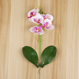 ดอกกล้วยไม้ฟาแลนนอปซิสประดิษฐ์สีขาวนม ขนาด 12x35 ซม. จาก Yiwu Datuo Florist สำหรับตกแต่งภายใน - Product Image 3