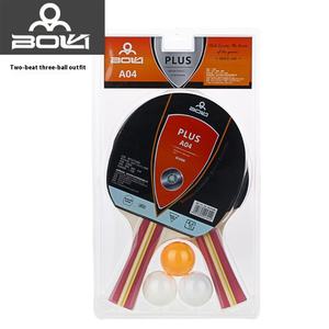 Trois raquettes <span class=keywords><strong>de</strong></span> tennis <span class=keywords><strong>de</strong></span> <span class=keywords><strong>table</strong></span> en bois avec balles <span class=keywords><strong>de</strong></span> <span class=keywords><strong>ping</strong></span>-<span class=keywords><strong>pong</strong></span> - Product Image 4