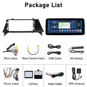Podofo 12.3'' IPS Screen 8 Core CarPlay Android for BMW <strong>X5</strong> NBT 2008-2013 Car Radio Android Auto/<strong>GPS</strong>/WiFi/4G/RDS/DSP OEM Factory - Product Image 6