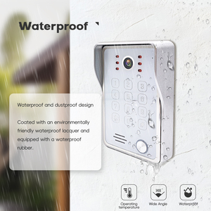 Tốt nhất bán 1080p Thông minh tuya IP Video intercom chuông cửa máy ảnh WIFI video cửa điện thoại 2 dây intercom hệ thống - Product Image 2