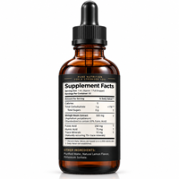 Gouttes liquides de Shilajit végétarien naturel avec formule d'extrait pur brut pour la nutrition quotidienne des adultes