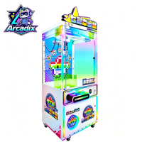 Machine à griffes à monnayeur pour attraper les peluches et les jouets, jeu d'arcade pour centres commerciaux, parcs d'attractions et espaces intérieurs