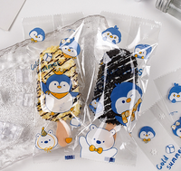 En stock, sac transparent pour crème glacée, emballage pour sucettes glacées, pochette en plastique, emballage pour barre chocolatée, emballage pour bonbons, emballage pour sucettes glacées, OEM