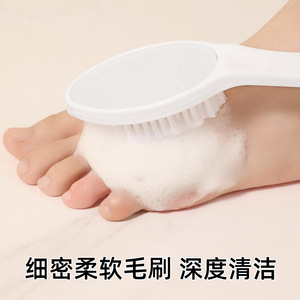 Removedor de callos para pies, lima de plástico blanca para el cuidado de los talones, uso diario - Product Image 5