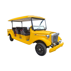Autobús Turístico Clásico Parison de 8 Plazas, Color Amarillo, con Caja de Transporte, Nuevo, en Venta - Product Image 2