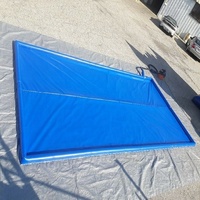 Tapis de confinement gonflable en PVC pour lavage de voiture, vente directe usine