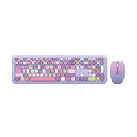 Ensemble clavier et souris sans fil 2.4 ghz, Combo, sans fil, silencieux, pour ordinateur de bureau, portable, bon marché