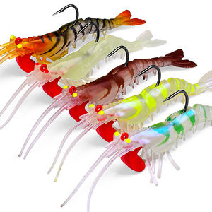 <span class=keywords><strong>Leurre</strong></span> à tête plombée souple pour crevettes 0.21oz 0.46oz 0.67oz Simulation de silicone <span class=keywords><strong>leurre</strong></span> de pêche crevette crevette bar de mer brochet appât artificiel - Product Image 1
