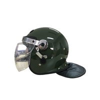 Équipement de protection individuelle : Casque anti-émeute, résistant aux chocs et aux coups de couteau, pour le contrôle des conflits et la sécurité, en ABS