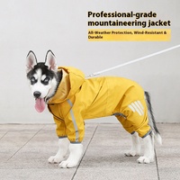 Imperméable pour chien tout compris poncho imperméable à quatre pattes Teddy jour de pluie vêtements pour animaux de compagnie petits et moyens chiens Bichon
