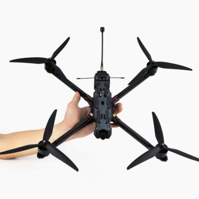 10-inch FPV Drone Ready-to-fly Kit Includes a 8000mAh Battery, T14 Remote Control, and Battery Charger.