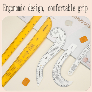 Outil de mesure pour la couture, règle courbe pour la couture, règle de modélisation pour les tailleurs, règle pour la création de patrons de mode et guide pour les tissus - Product Image 3