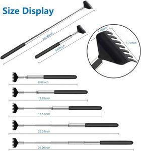 Herramienta de Masaje para Aliviar el Estrés con Siete Dientes y Logotipo Personalizado, para Mascotas, para Masajear la Espalda en Casa o como Regalo Promocional - Product Image 2