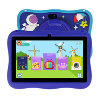 Nouveauté, directement de l'usine, étui de protection anti-choc sur le thème de l'astronaute de 7 pouces pour tablettes éducatives pour enfants, modèle K7
