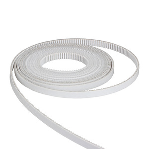 Courroie synchrone blanche 3DSWAY 2GT, 1 mètre, noyau en fil d'acier, pour accessoires d'imprimante 3D - Product Image 1