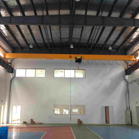 Grúas Puente Monoviga de 3t para Almacén, Modelo Underslung, Precio de Grúas de Taller con Ruedas