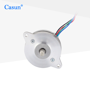 Factory Outlet 1.8 Bằng 2 Giai Đoạn Trục Đơn NEMA 14 Pancake Động Cơ Bước Cho Robot - Product Image 4