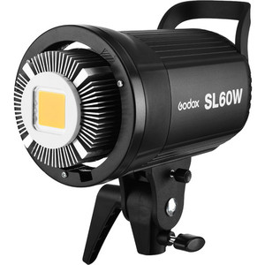 Lumière vidéo LED SL-60W CRI 95+ <span class=keywords><strong>SL60W</strong></span> Version blanche 5600K 60W avec monture Bowens - Product Image 5