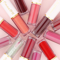 CmaaDu2 en 1 Double tête brillant à lèvres mat velours étanche antiadhésif tasse longue durée rouge à lèvres glaçure rouge à lèvres maquillage teinte à lèvres