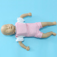 Maniquí de Obstrucción de las Vías Respiratorias en Bebés, Modelo de Entrenamiento de RCP Pediátrica para Educación en Ciencias Médicas, Material PVC, Modelo BIX-J140