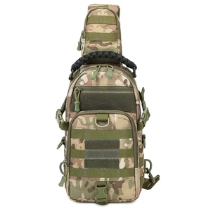 Sac de poitrine multifonctionnel DF Custom Oxford Camouflage pour activités de plein air, sac à bandoulière, sac à dos de sport et de voyage pour la montagne - Product Image 4