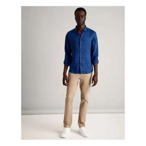 Chemise pour homme à manches longues, polyvalente et très vendue, idéale pour les réunions de travail, les sorties nocturnes ou les week-ends décontractés, au style élégant - Product Image 3