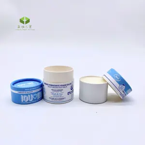 Eco friendly carta kraft cartone balsamo per labbra tubo deodorante push up tubo di carta e deodorante contenitore stick tubo di carta quadrato