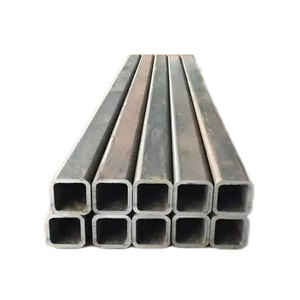 Tube carré en acier soudé pour portail central, de 20x20x1.5 à 50x80x3.0, support structurel pour la construction et l'utilisation mécanique - Product Image 1