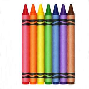 Cadeau promotionnel en vrac, crayons de cire personnalisés pour la peinture et le coloriage - Product Image 1