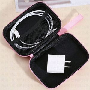 Étui de rangement numérique 3C en EVA avec impression de logo personnalisé, étanche, pour écouteurs, chargeur, batterie externe - Product Image 4