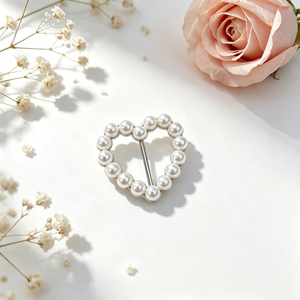 Broche élégante nœud papillon perlé ajouré, boucle de foulard, épingle décorative pour col de pull pour femme - Product Image 3