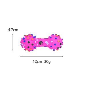 Giocattolo da Masticare per Cani Serie Manubri Classici con Punte, Direttamente dalla Fabbrica, Gioco Interattivo Divertente con Suono, Disponibile in Diversi Colori - Product Image 3