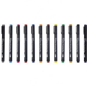 Juego de 12 Bolígrafos de Punta Fina de Colores, Marcadores y Bolígrafos Fineliner para Planificador, Dibujo Artístico, Toma de Notas y Calendario - Empaquetados Individualmente - Product Image 3