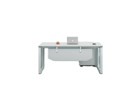 Bureau pliable en gros pour le directeur de patron nouveau bureau de meubles de bureau en bois de conception
