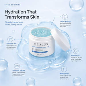 Crème <span class=keywords><strong>gel</strong></span> barrière Aqua PDRN MEIZCOS 100 ml, <span class=keywords><strong>gel</strong></span> hydratant et apaisant pour le visage avec acide hyaluronique, Phyto PDRN, céramide NP, soin quotidien - Product Image 3