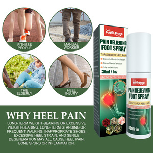 Douleur au talon South Moon Spray Pieds Os <span class=keywords><strong>calcanéen</strong></span> Fasciite Achille Contre-douleur Liquide talon - Product Image 4