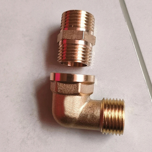 Raccord fileté en laiton à trois voies pour tuyau gaz/eau, filetage interne 1/2 ", 3/4 ", 1 " - Product Image 5