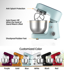 CX-6081 4L 6 Tốc Độ 800W 1000W Nhà Bếp Bột Bột Trứng Bánh Điện Đứng Máy Trộn Thức Ăn Với Trộn Bát - Product Image 5