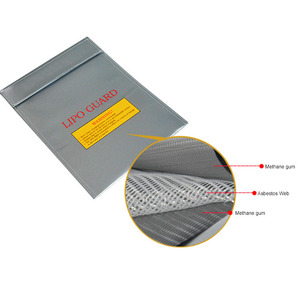 18x23cm chống cháy chống thấm nước nổ pin an toàn Túi Lipo bảo vệ <span class=keywords><strong>RC</strong></span> thuyền phần pin an toàn phí Bao bảo vệ - Product Image 5