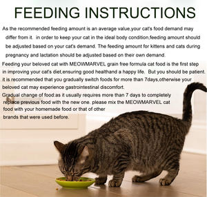 MEOWMARVEL Lettiera Originale per Gatti Senza Cereali, Secca, 7,2 kg, Per Tutte le Fasi della Vita, Ingredienti WholePrey, Salute Digestiva, Salute di Pelo e Pelle - Product Image 6